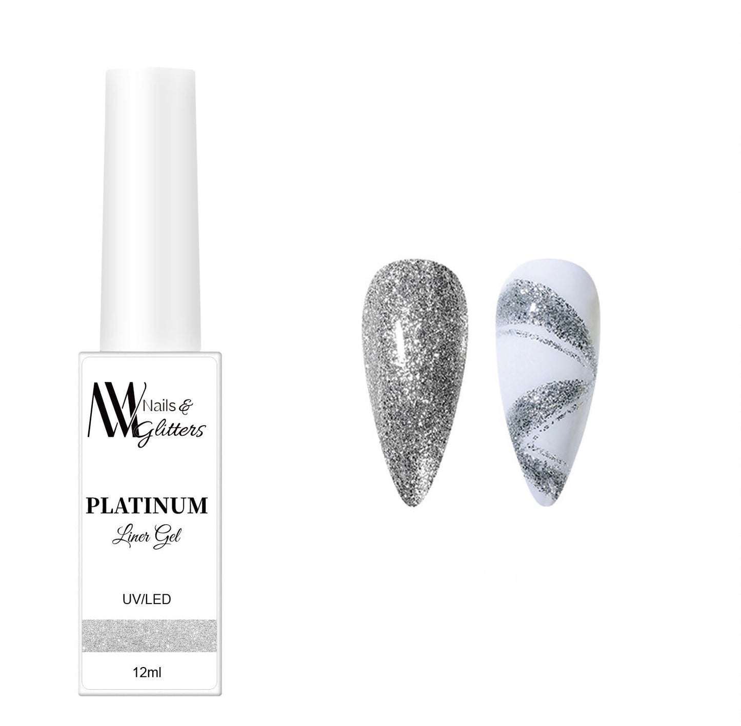 Platinum Gel Liner - Silver