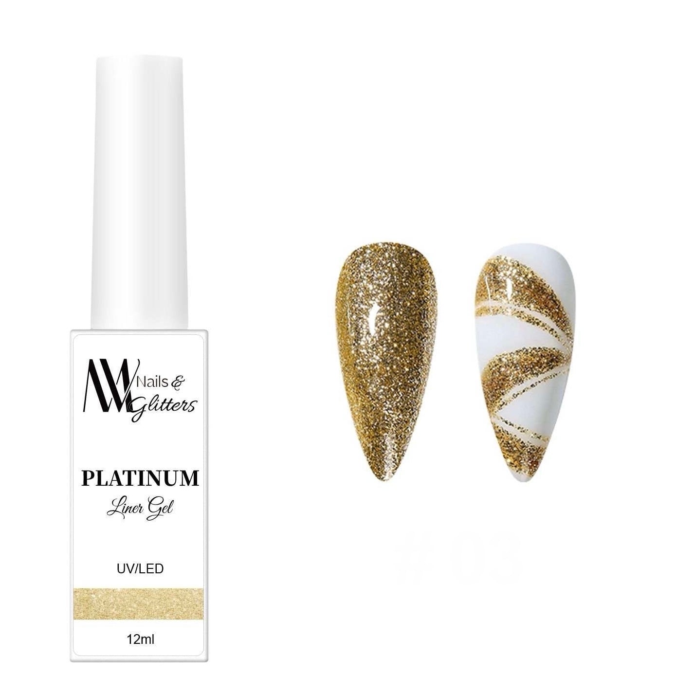 Platinum Gel Liner - Gold