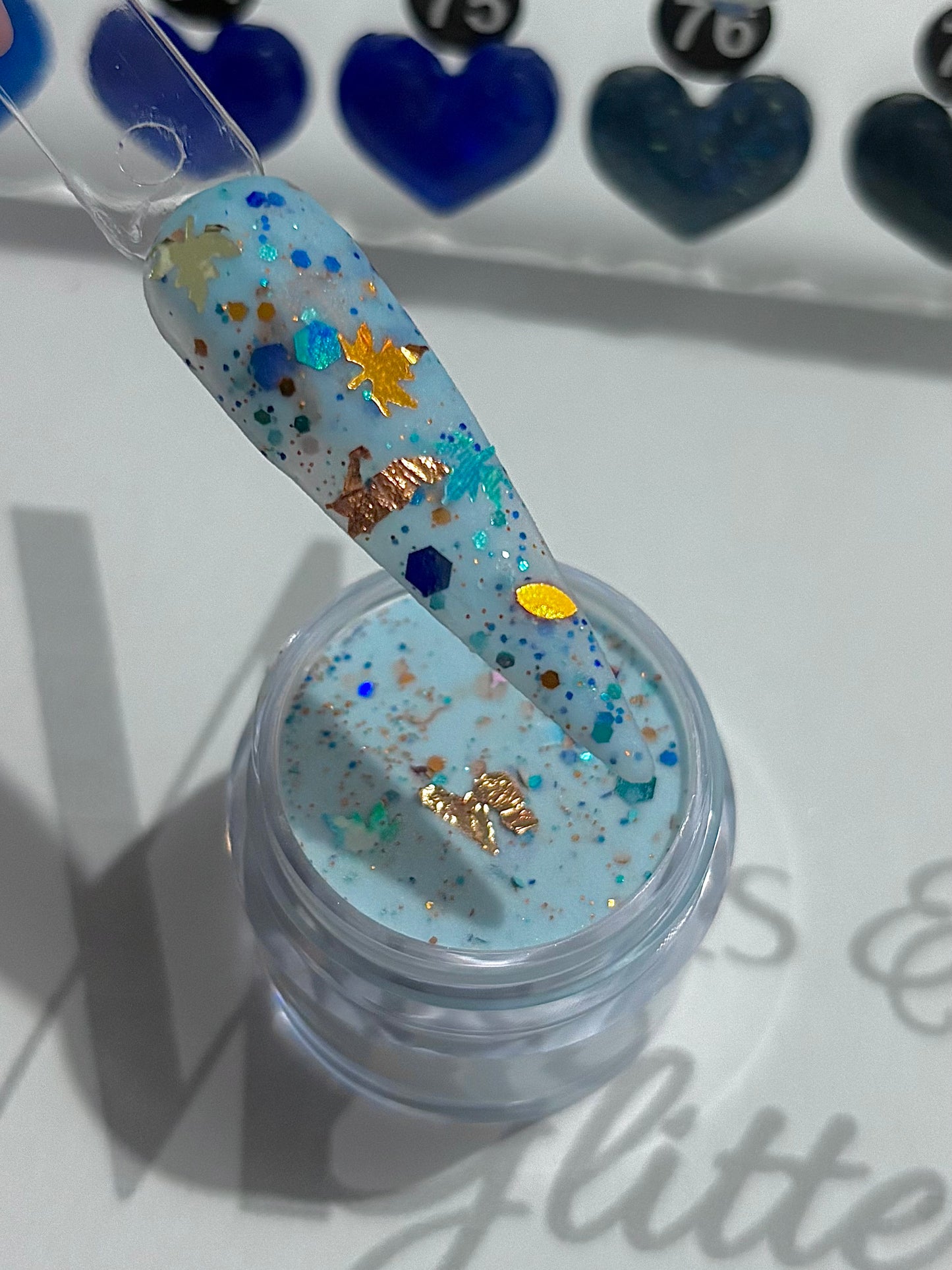 Blue Opal Mix