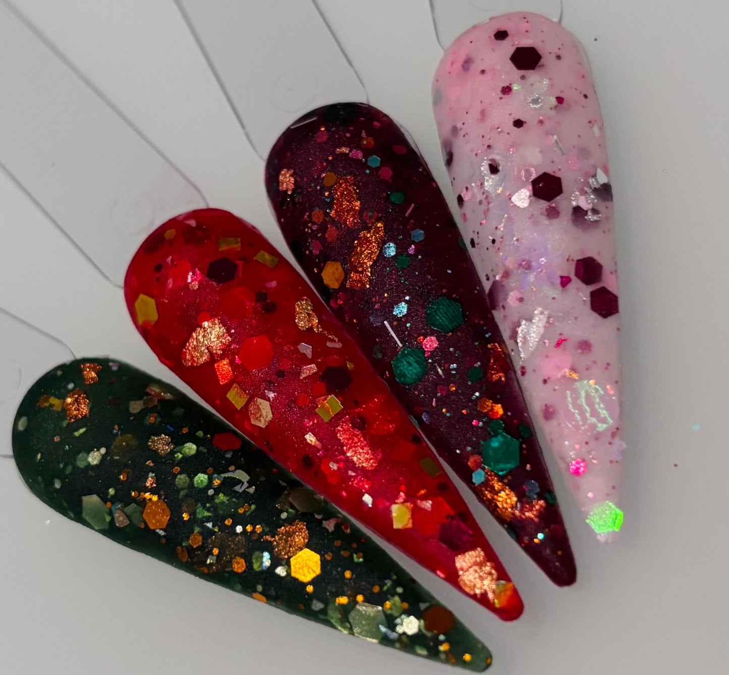 Green Mix Glitter