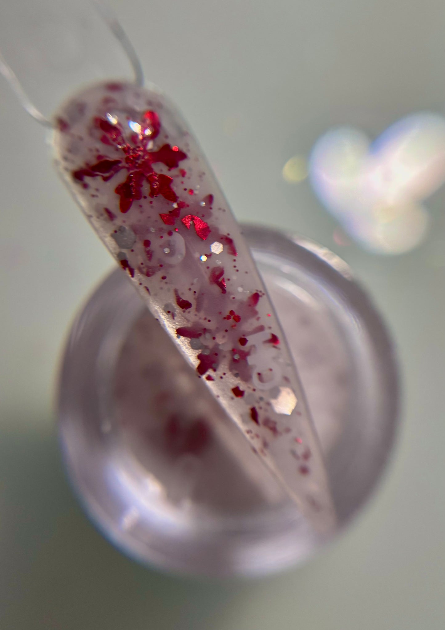 Red/White Opal