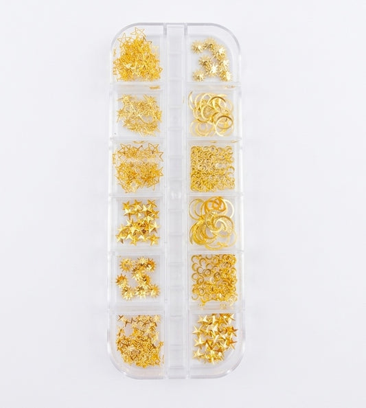 Metal Moon & Stars Decor