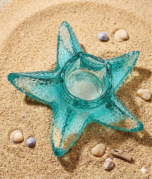 Starfish Monomer Vase- Blue